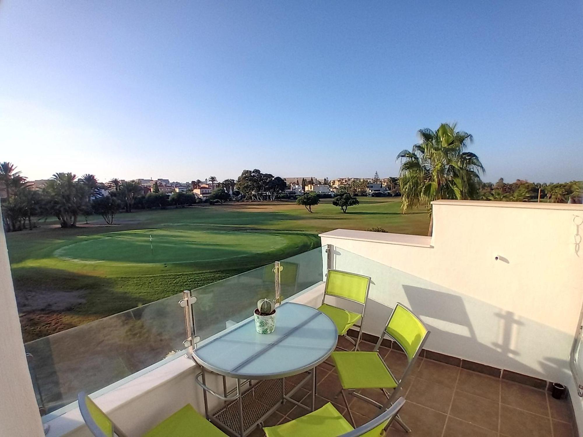 Bajó En El Campo De Golf, Orientación Ideal Todo El Año Piscina-terraza Solárium-wifi-sat * Roquetas de Mar