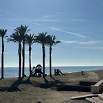 Magnifico Atico Con Vistas Al Mar Y Piscina De 1 Dormitorio Con Solarium, Wifi, Netfix