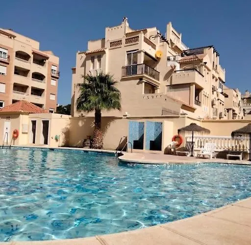 Apto Roquetas Con Terraza, A 1Min De La Playa, Garaje Y Piscina