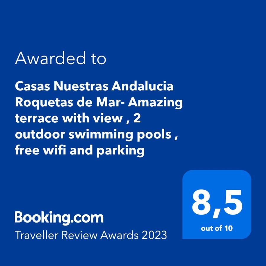 Casas Nuestras Andalucia Roquetas De Mar- Amazing Terrace With View , 2 Outdoor Swimming Pools , Free Wifi And Parking * Roquetas de Mar