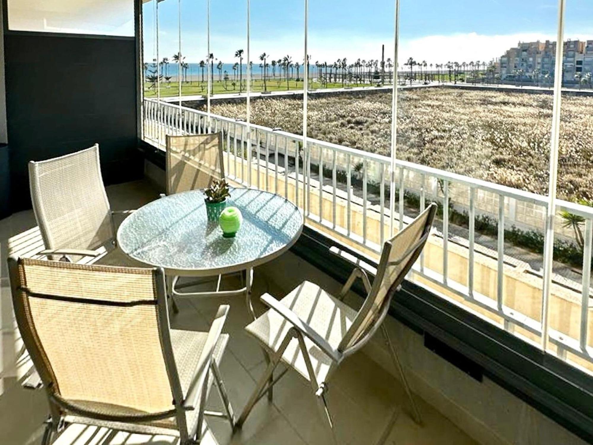 Playa Serena With Private Terrace In Front Of Sea Roquetas de Mar