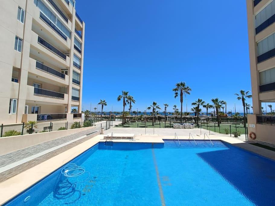 Roquetas 12, Vistas Al Mar, Piscina Y Garaje * Roquetas de Mar