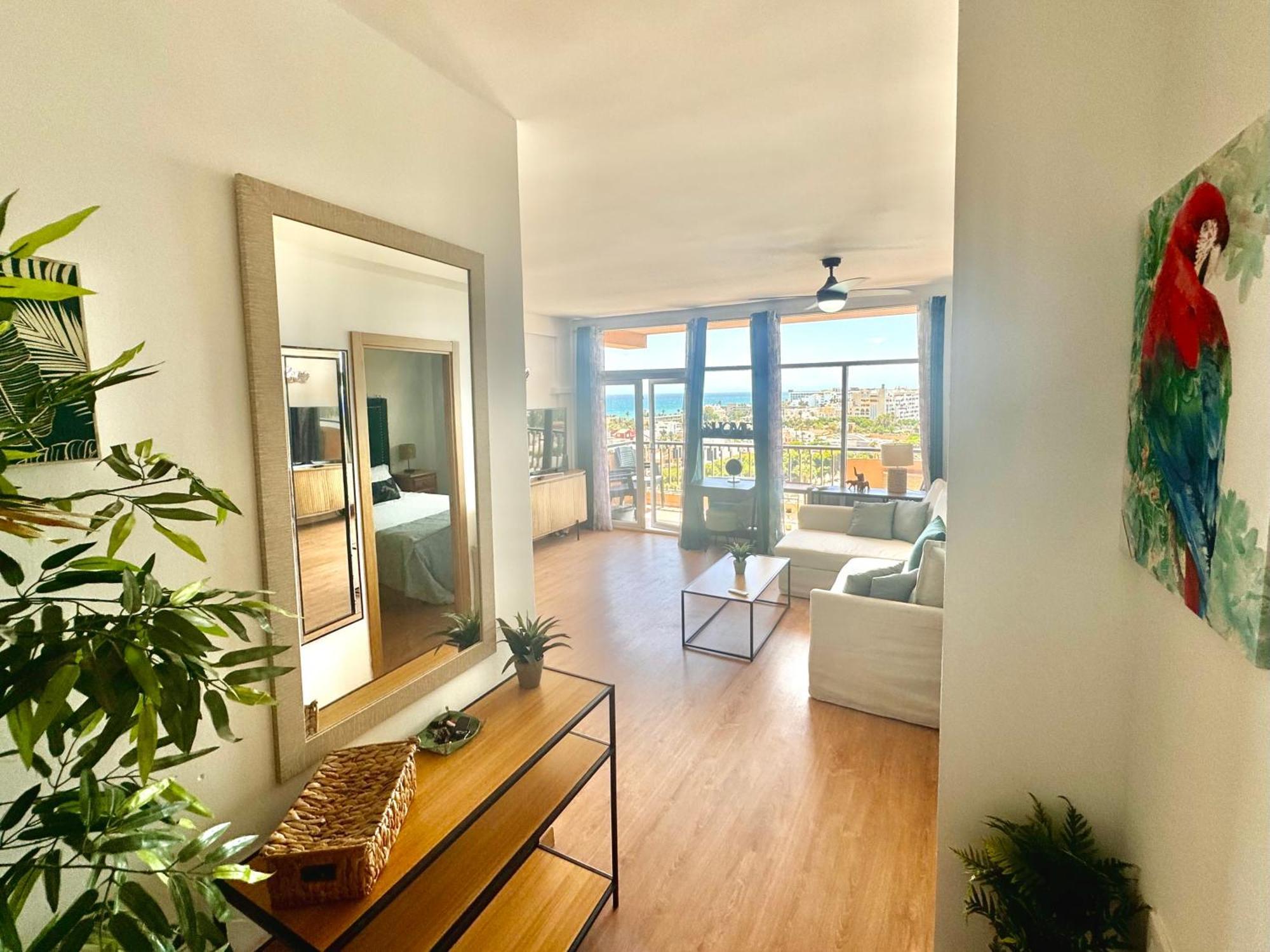 Vive La Playa A 5 Min Con Vistas-piscina-aire Acondicionado-ventiladores De Techo-wifi-orientacion Sur