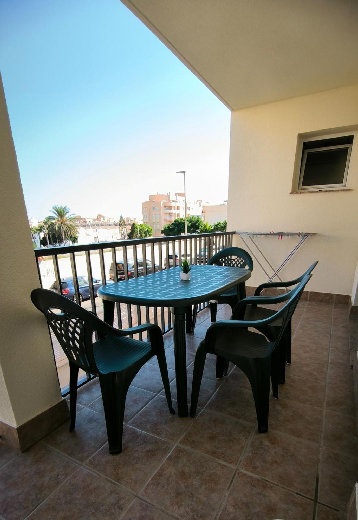 Apartamento Dos Con Piscina Y Gran Terraza Roquetas de Mar