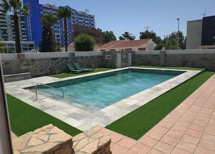 Roquetas De Mar Urbanisation Villa With Pool 3Rd Line Beach